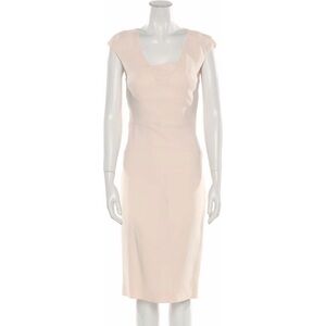 Antonio Berardi Peach Sheath Dress US 4 IT 40